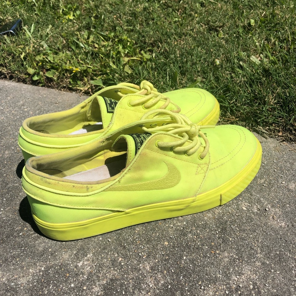 Highlighter yellow janoski